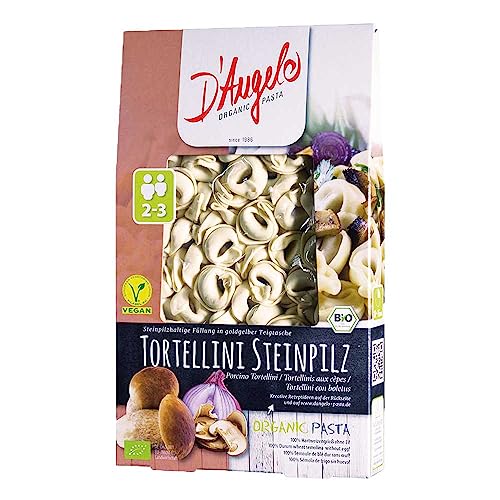 D'Angelo - Tortellini SteinpilzTeigware mit steinpilzhalt. Füllung - 0,25 kg - 10er Pack von D'Angelo