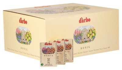DARBO Bienenhonig 100 x 25 Gramm, total 2,5 KG von Darbo