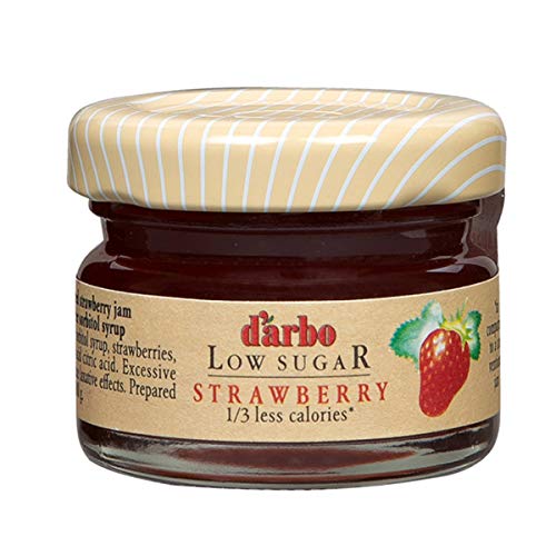 Darbo Erdbeer-Konservierung, Zuckerarm, 28 g, 60 Stück von D'Arbo