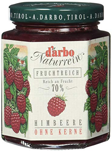 Darbo FR Himbeere Ohne Kerne, 6er Pack (6 x 200 g) von D'Arbo