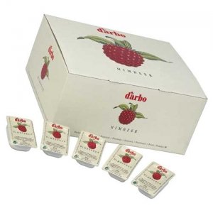 Darbo - Fruchtaufstrich 100 Portionen - Himbeer - 100 x 25 g von Darbo