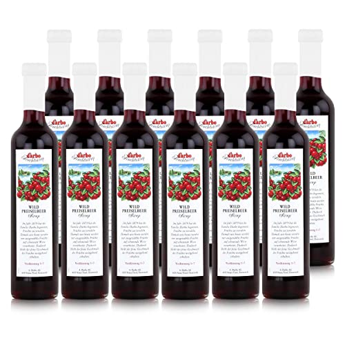 Darbo Fruchtsirup - Wildpreiselbeer - 12 x 0,50 l von Darbo