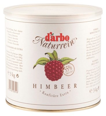 Darbo Konfitüre 3kg, Himbeer F55% Darbo Konfitüre 3kg, Himbeer F55% von Darbo