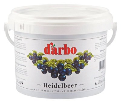 Darbo Konfitüre Heidelbeer F45% 2kg von Darbo