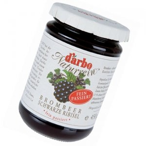 Darbo Naturrein - Brombeer - Schwarze Ribisel - 6 x 450 g von D'Arbo