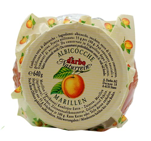 Darbo Naturrein Dekorglas - Marillen Konfitüre - 6 x 640 g Darbo Naturrein Dekorglas - Marillen Konfitüre - 6 x 640 g von Darbo