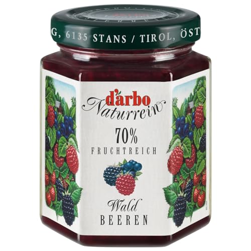 Darbo Naturrein Fruchtreich Konfitüre - Waldbeer - 200 g von Darbo