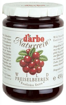 Darbo Naturrein - Garten Erdbeer Konfitüre - 6 x 450 g von D'Arbo