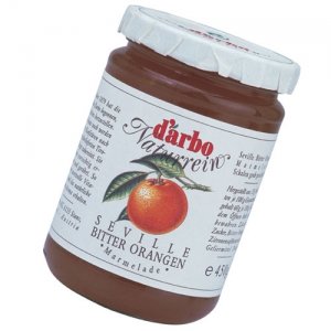 Darbo Naturrein Konfitüre - Seville Bitter Orangen - 6 x 450 g von Darbo