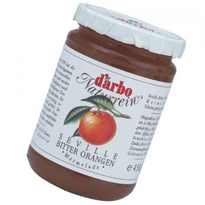 Darbo Naturrein Konfitüre - Seville Bitter Orangen - 6 x 450 g von D'Arbo