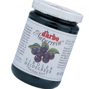 Darbo Naturrein Konfitüre - Wildheidelbeer - 5 kg von D'Arbo