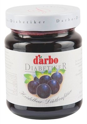 Darbo Reform Konfitüre - Heidelbeer - 6 x 330 g von D'Arbo