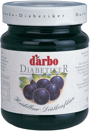 Darbo Reform Konfitüre - Heidelbeer - 330 g von D'Arbo