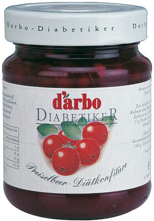 Darbo Reform Konfitüre - Preiselbeer -330g von D'Arbo