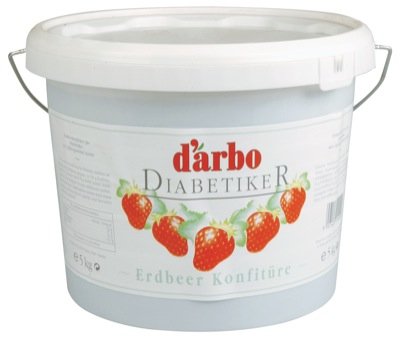 Darbo Zuckerarm Konfit. Erdbeer F45% 5kg von D'Arbo