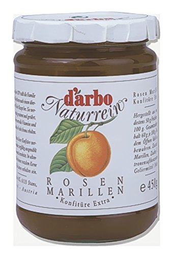 Konfitüre Extra Rosenmarillen fein passiert 450 gr. - Darbo von Darbo