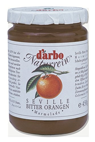 Seville Bitter Orangen Marmelade 450 gr. - Darbo Naturrein von D'Arbo