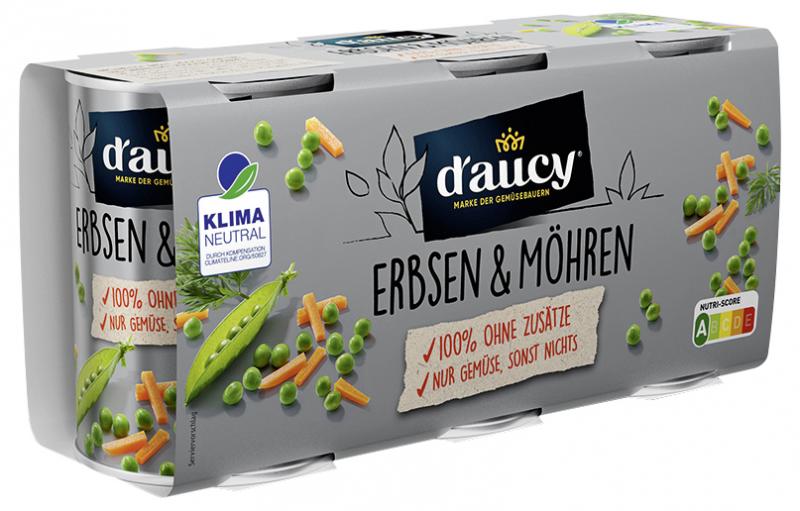 D'aucy Erbsen mit Möhrchen von D'aucy