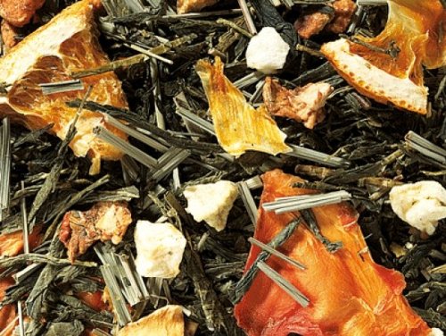 aromatisierter Grüner Tee - Sencha - ORANGE & MARACUJA - 1kg aromatisierter Grüner Tee - Sencha - ORANGE & MARACUJA - 1kg von Dethlefsen & Balk