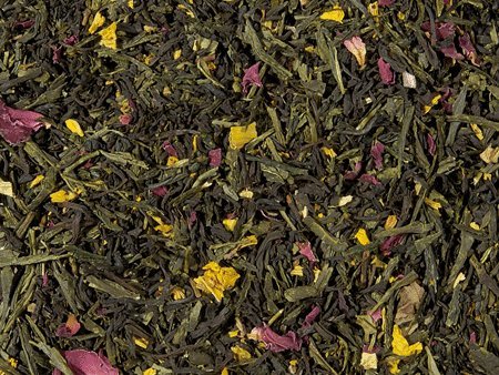 1kg - Tee-Mischung - Des Kaisers 7 Kostbarkeiten - aromatisierter schwarzer & grüner Tee - (Pfirsich-Note) von Dethlefsen & Balk