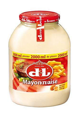 D&L Belgische Gourmet - Mayonnaise mit Ei - PET, 4er Pack (4 x 1.89 kg) von D & L