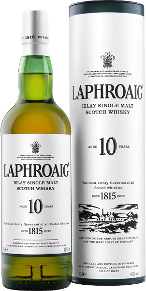 Laphroaig Islay Single Malt Scotch 10 Years 40% vol. 0,7 l von Laphroaig Distillery