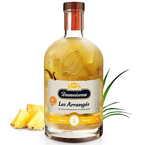 DAMOISEAU LES ARRENGES RHUM AGRICOLE GUADALUPE ANANAS 70 CL von Damoiseau