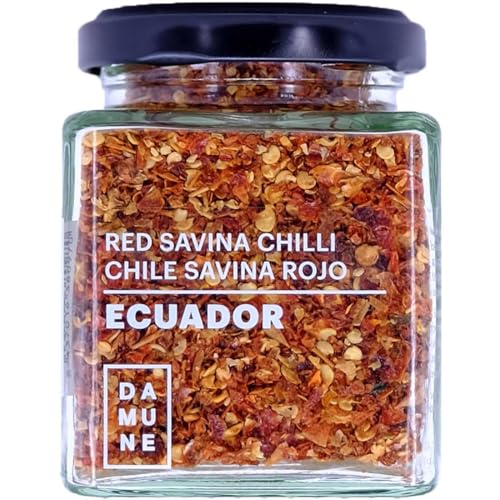 DAMUNE Chili Habanero Red Savina Flocken - 50g von DAMUNE