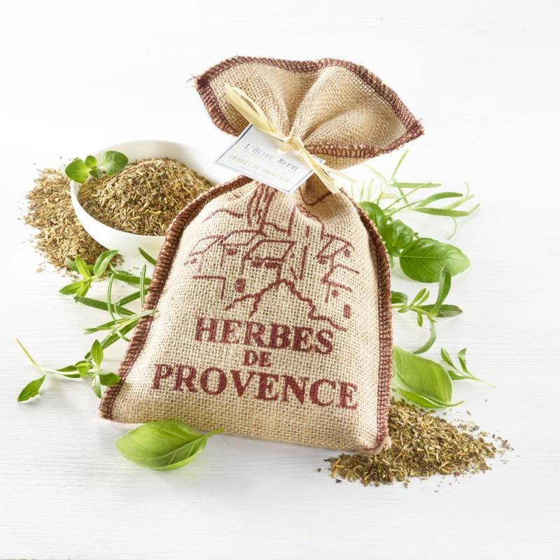 Kräuter der Provence im Jutesack von DANTESSE