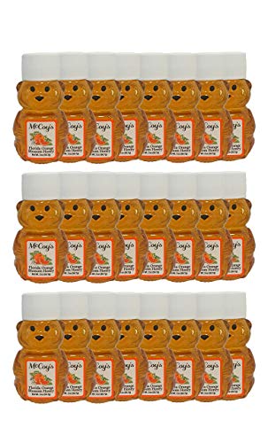 Roher Honig – rein, ganz natürlich, ungefiltert und nicht pasteurisiert – McCoy's Honey Florida Orangenblütenhonig, 57 ml, 24 Stück Roher Honig – rein, ganz natürlich, ungefiltert und nicht pasteurisiert – McCoy's Honey Florida Orangenblütenhonig, 57 ml, 24 Stück von DAONEG