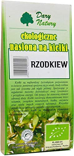 RETTICHSAMEN FÜR SPROSSEN BIO 30 g - DARY NATURY RETTICHSAMEN FÜR SPROSSEN BIO 30 g - DARY NATURY von DARY NATURY