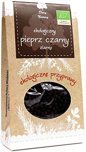 SCHWARZE PFEFFERKÖRNER BIO 50 g - DARY NATURY von Dary Natury