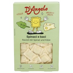 Ravioli mit Käse & Spinat von DAngelo Pasta