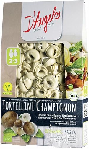 DAngelo Bio Tortellini Champignons, Teigware, gefüllt (6 x 250 gr) von DAngelo