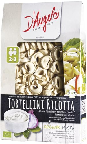DAngelo Bio Tortellini Ricotta, Teigware, gefüllt (1 x 250 gr) von DAngelo