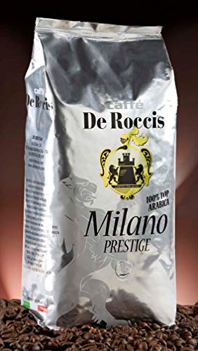 De Roccis Milano PRESTIGE 100% Top Arabica 1kg Bohne von DE ROCCIS