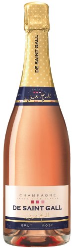 de Saint Gall Champagner Rosé Brut, 1er Pack (1 x 750 ml) von DE SAINT GALL