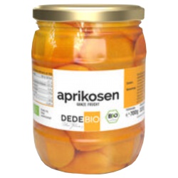 Aprikosen im Glas von DEDEBIO