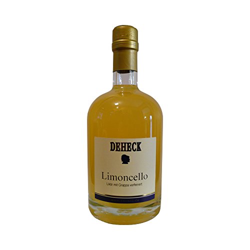 Deheck Limoncello Likör mit Grappa 0,5l von DEHECK Destillerie Likörmanufaktur