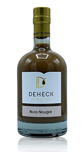 Deheck Nuss-Nougat Sahnelikör 0,5l von DEHECK Destillerie Likörmanufaktur