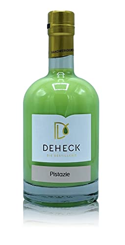 Deheck Pistazien Sahne Likör 0,5l Deheck Pistazien Sahne Likör 0,5l von DEHECK Destillerie Likörmanufaktur