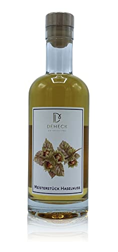 Deheck´s Meisterstücke Haselnuss Spirituose 0,5l - Edelbrand Deheck´s Meisterstücke Haselnuss Spirituose 0,5l - Edelbrand von DEHECK Destillerie Likörmanufaktur