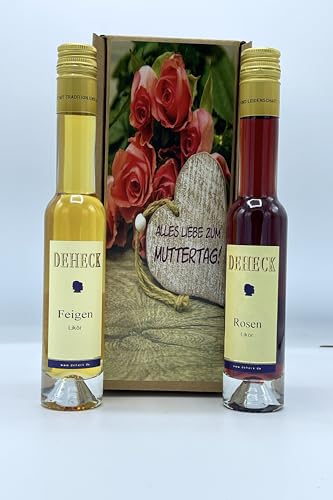 Geschenkset Liköre zum Muttertag Geschenkset Liköre zum Muttertag von DEHECK Destillerie Likörmanufaktur