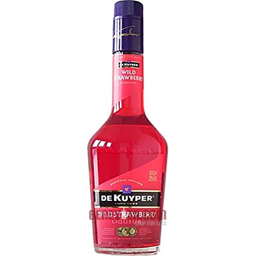 De Kuyper Wild Strawberry Likör Wilderdbeeren Liqueur 23% 0,7l Flasche von De Kuyper