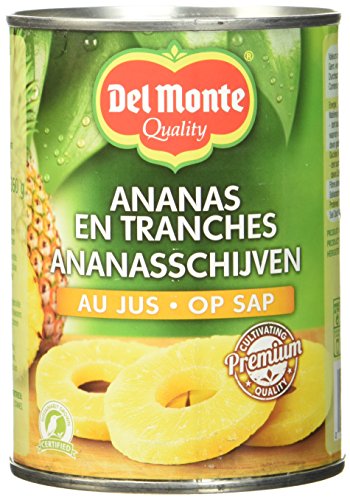 Del Monte Ananasscheiben in Saft, 12er Pack (12 x 580 ml Dose) von DEL MONTE