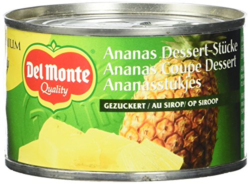 Del Monte Ananasstücke gezuckert, 12er Pack (12 x 236 ml Dose) von DEL MONTE