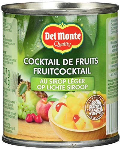 Del Monte Fruchtcocktail gezuckert, 12er Pack (12 x 227 g Dose) von DEL MONTE