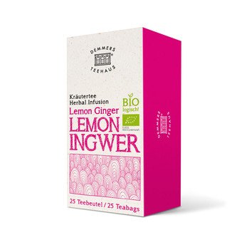 DEMMERS TEEHAUS BIO Quick-T Lemon Ingwer, 25 Teebeutel von DEMMERS TEEHAUS