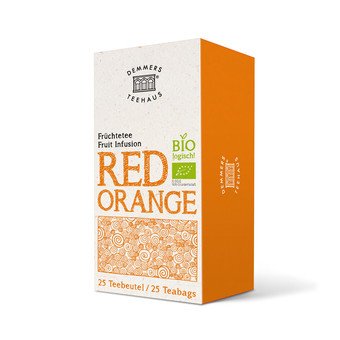 DEMMERS TEEHAUS BIO Quick-T Red Orange, 25 Teebeutel von DEMMERS TEEHAUS