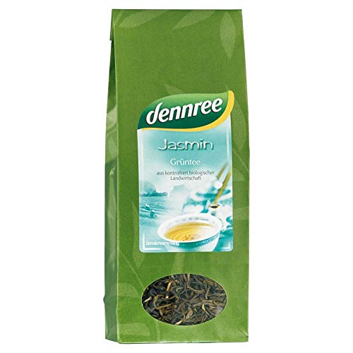 JASMIN-GRÜNER BLATTTEE BIO 100 g - DENNREE von dennree